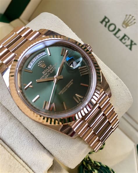 rolex olive face|rolex olive green dial.